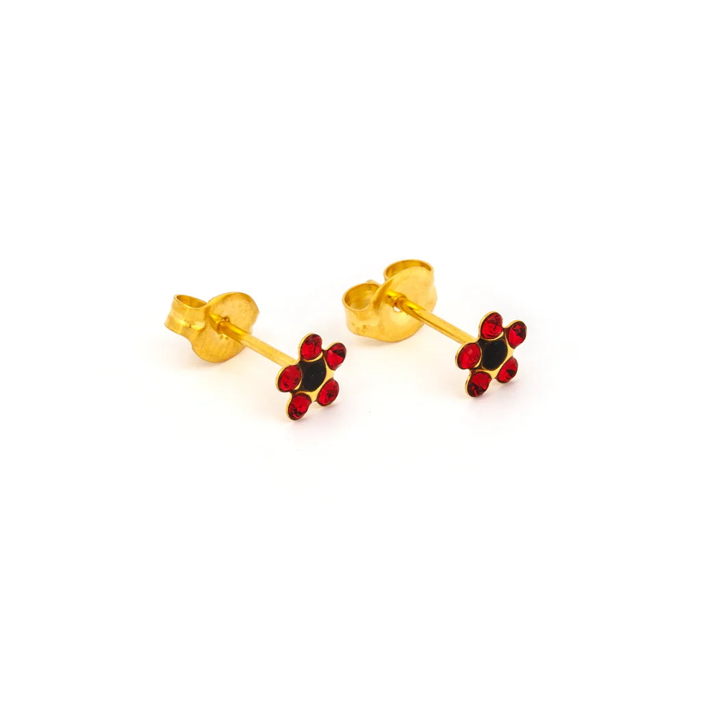 Sensitive by STUDEX® Daisy Ruby -Black Box