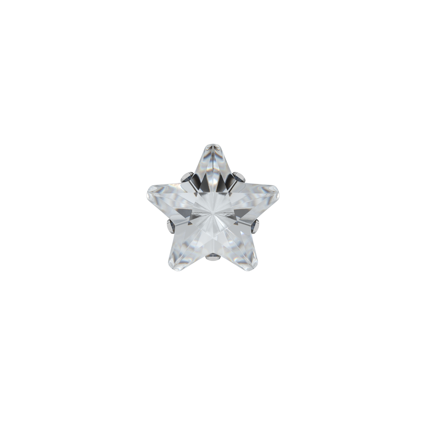 Sensitive by STUDEX® Cubic Zirconia Star Cut -Black Box