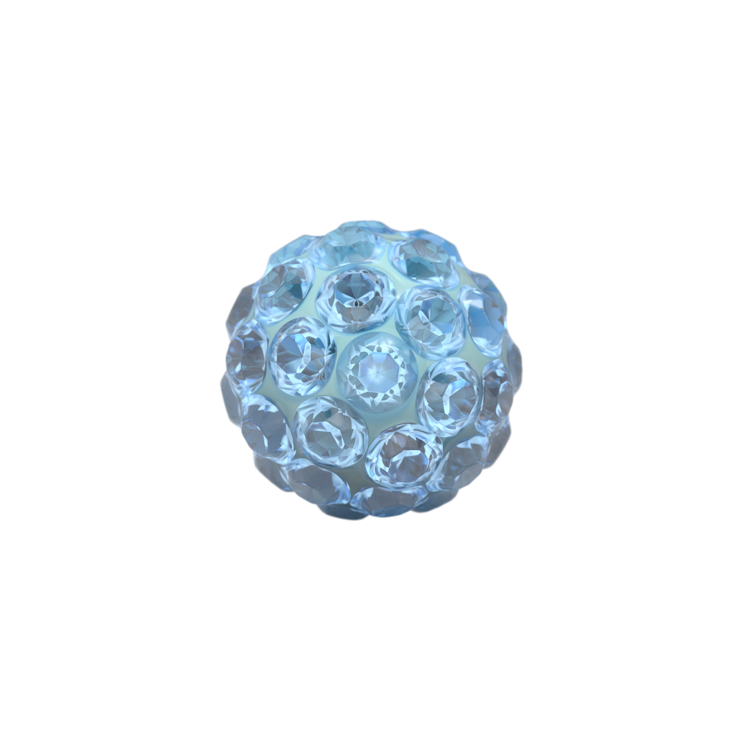 Sensitive by STUDEX® Fireball Aqumarine Tube Cube