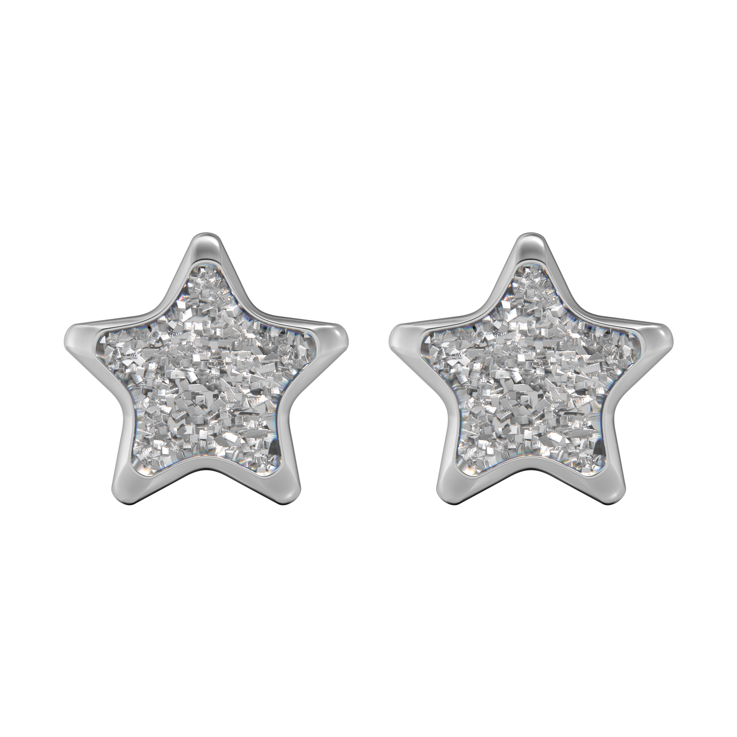 Sensitive by STUDEX®  Glitter White Star Tube Cube