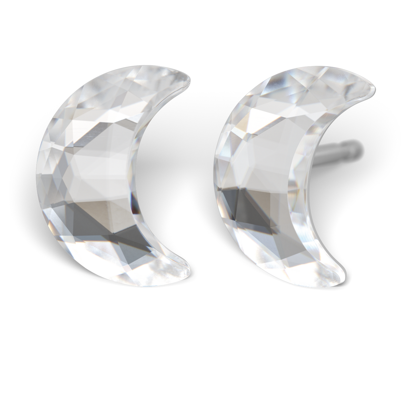 Sensitive by STUDEX® Symbol Crescent Moon Crystal Tube Cube