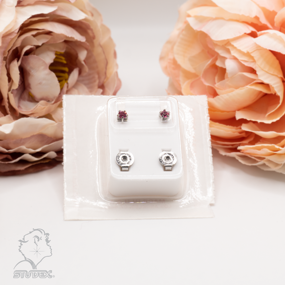 Studex-ის უნივერსალური საყურეები /R110W/ -12 წყვილი