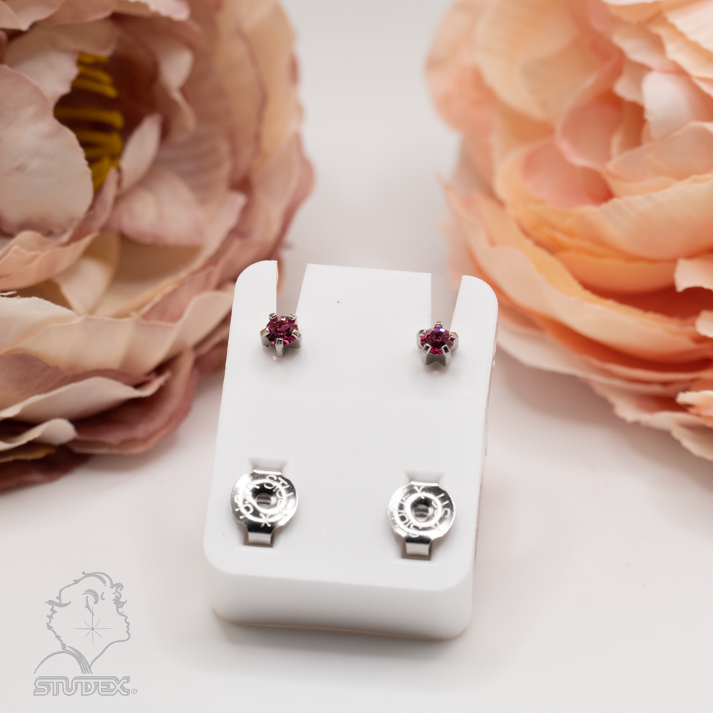 Studex-ის უნივერსალური საყურეები /R110W/ -12 წყვილი