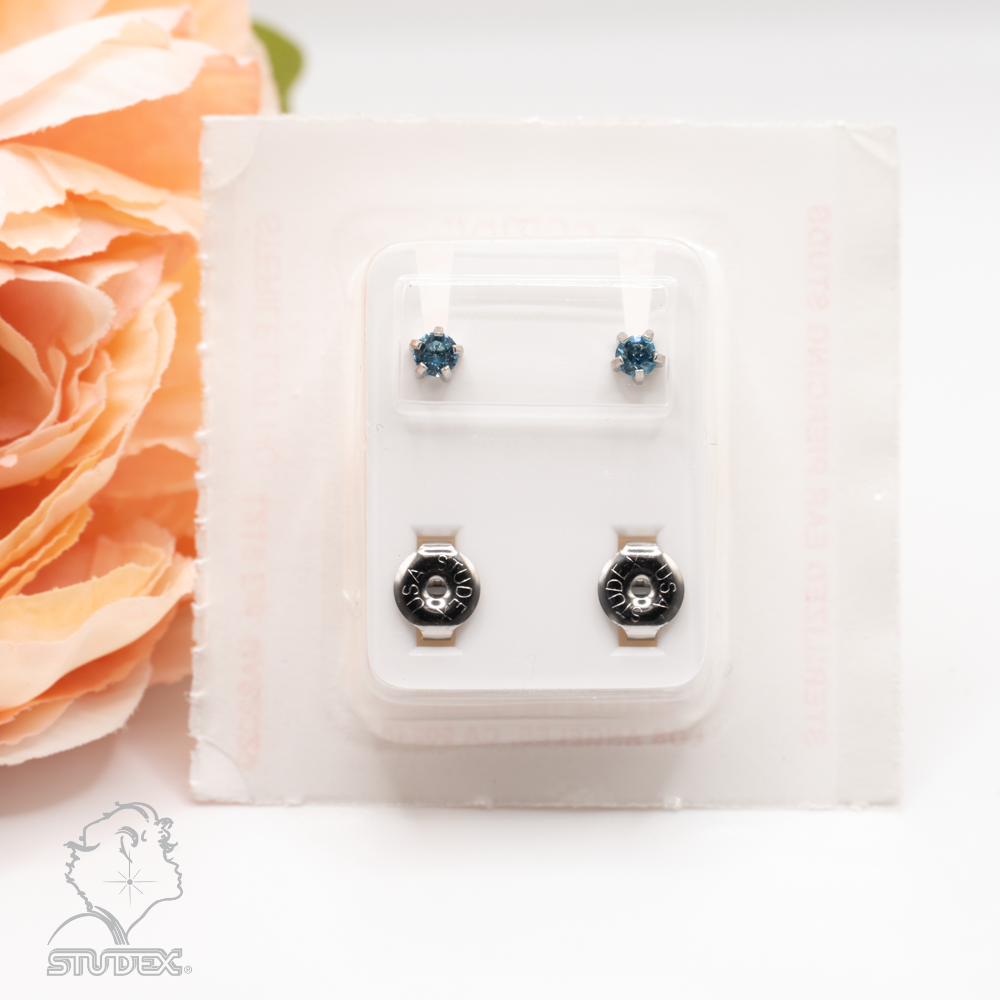 Studex-ის უნივერსალური საყურეები /R103W/ -12 წყვილი