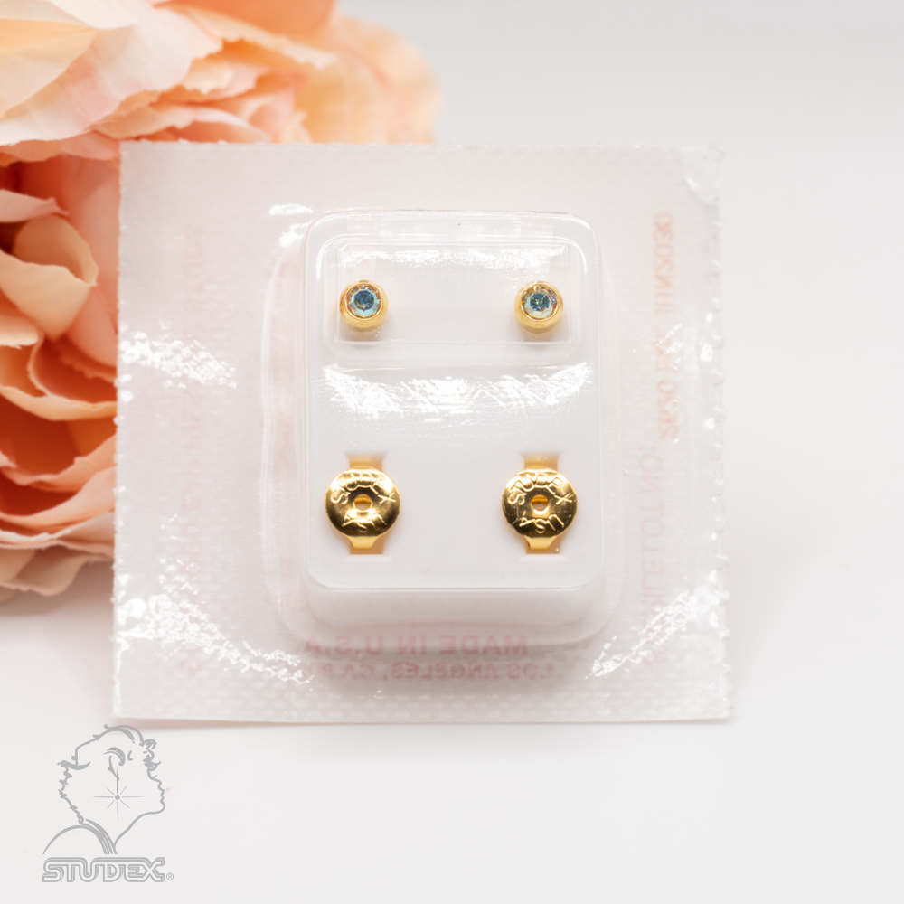 Studex-ის უნივერსალური საყურეები /R203Y/ -12 წყვილი