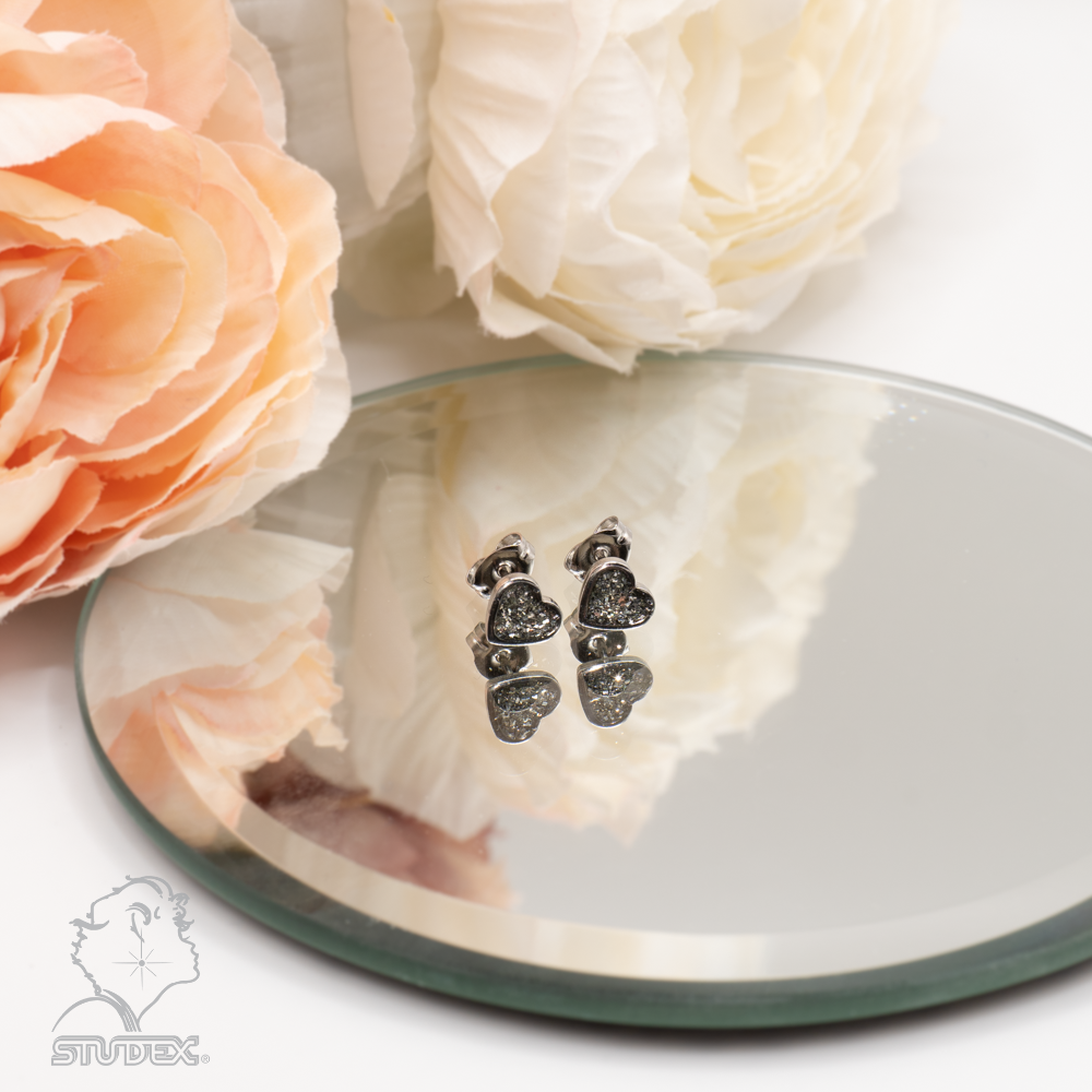 Studex-ის მგრძნობიარე საყურეები /S3564W/ წყვილი