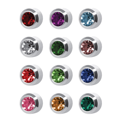 Studex-ის უნივერსალური საყურეები /M213W/ -12 წყვილი