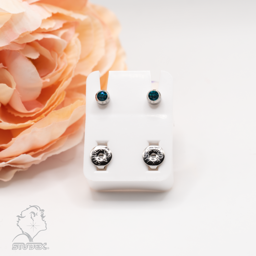 Studex-ის უნივერსალური საყურეები /R203W/ -12 წყვილი