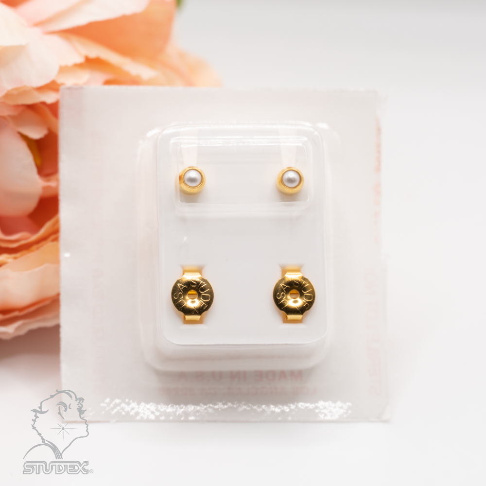 Studex-ის უნივერსალური საყურეები/R301Y/ -12 წყვილი