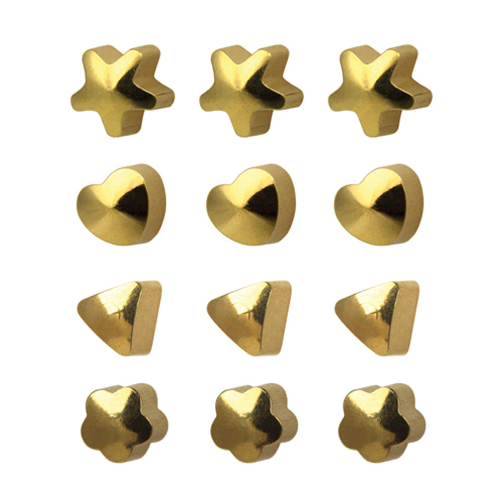 Studex-ის უნივერსალური საყურეები /R513Y/ -12 წყვილი