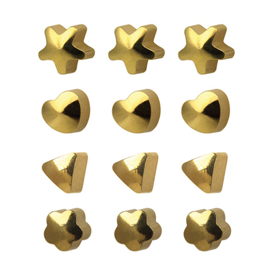 Studex-ის უნივერსალური საყურეები /R513Y/ -12 წყვილი