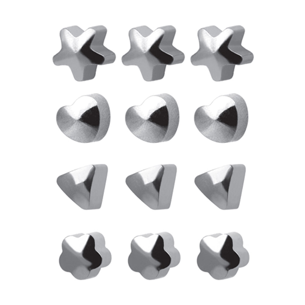 Studex-ის უნივერსალური საყურეები/R513W/ -12 წყვილი